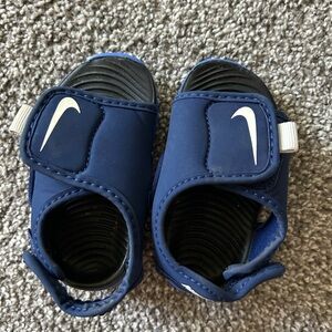 Nike Kids Navy Blue Sandals